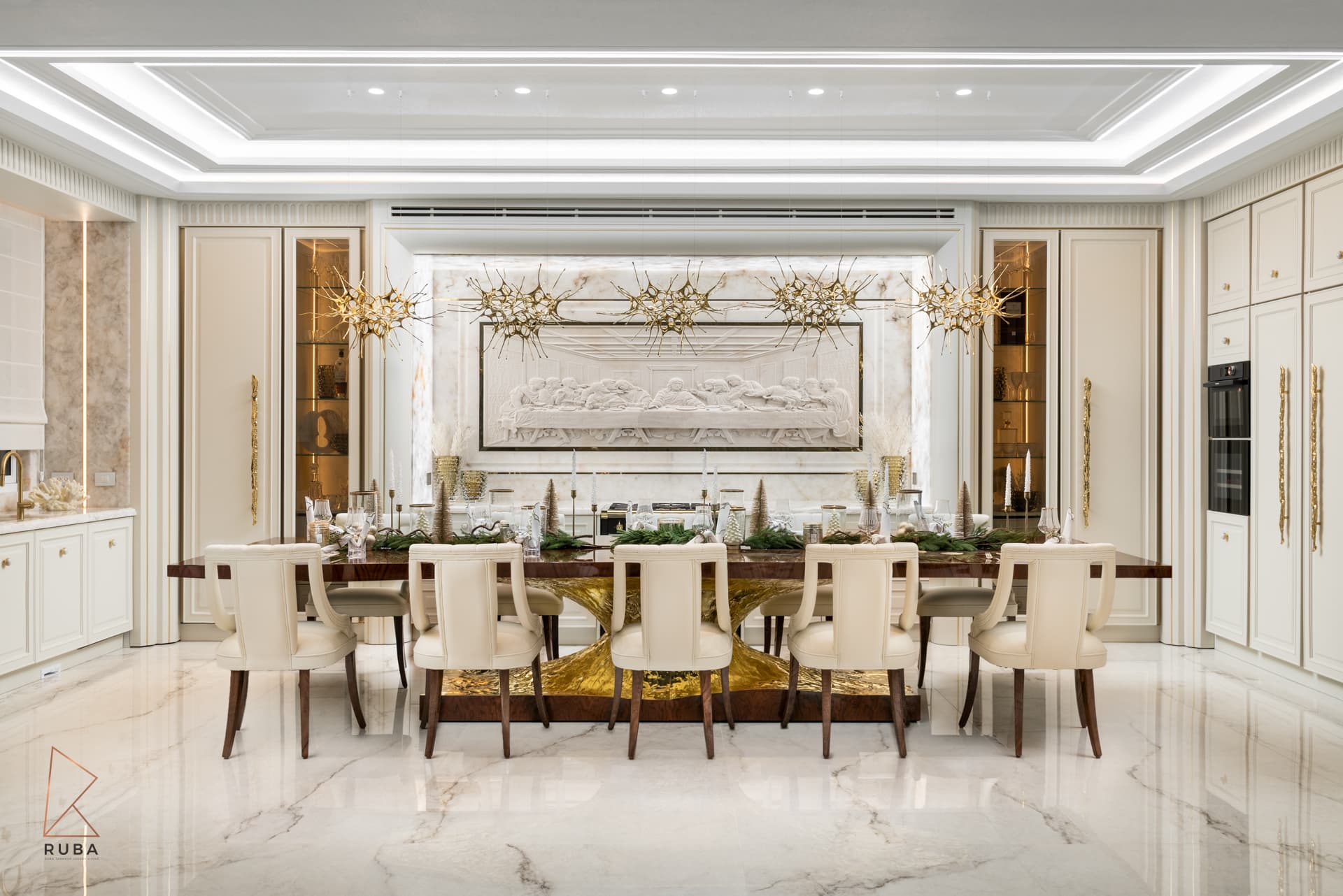 The Last Supper — interior design by Ruba Tannous