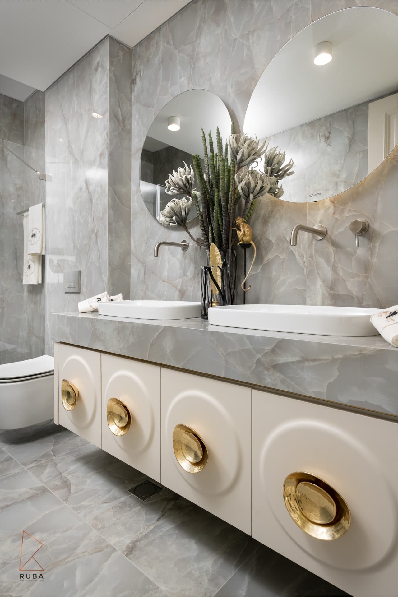 Kids Bathroom — The Last Supper