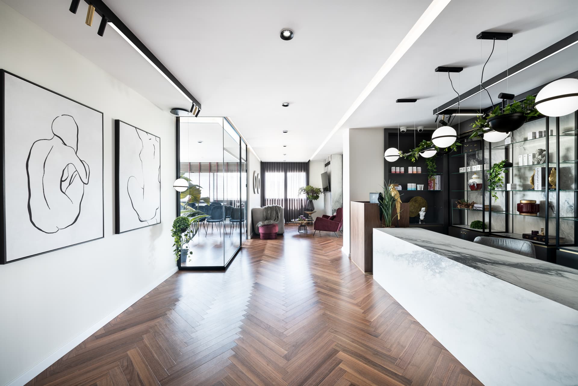 Hallway — Moeen Clinic