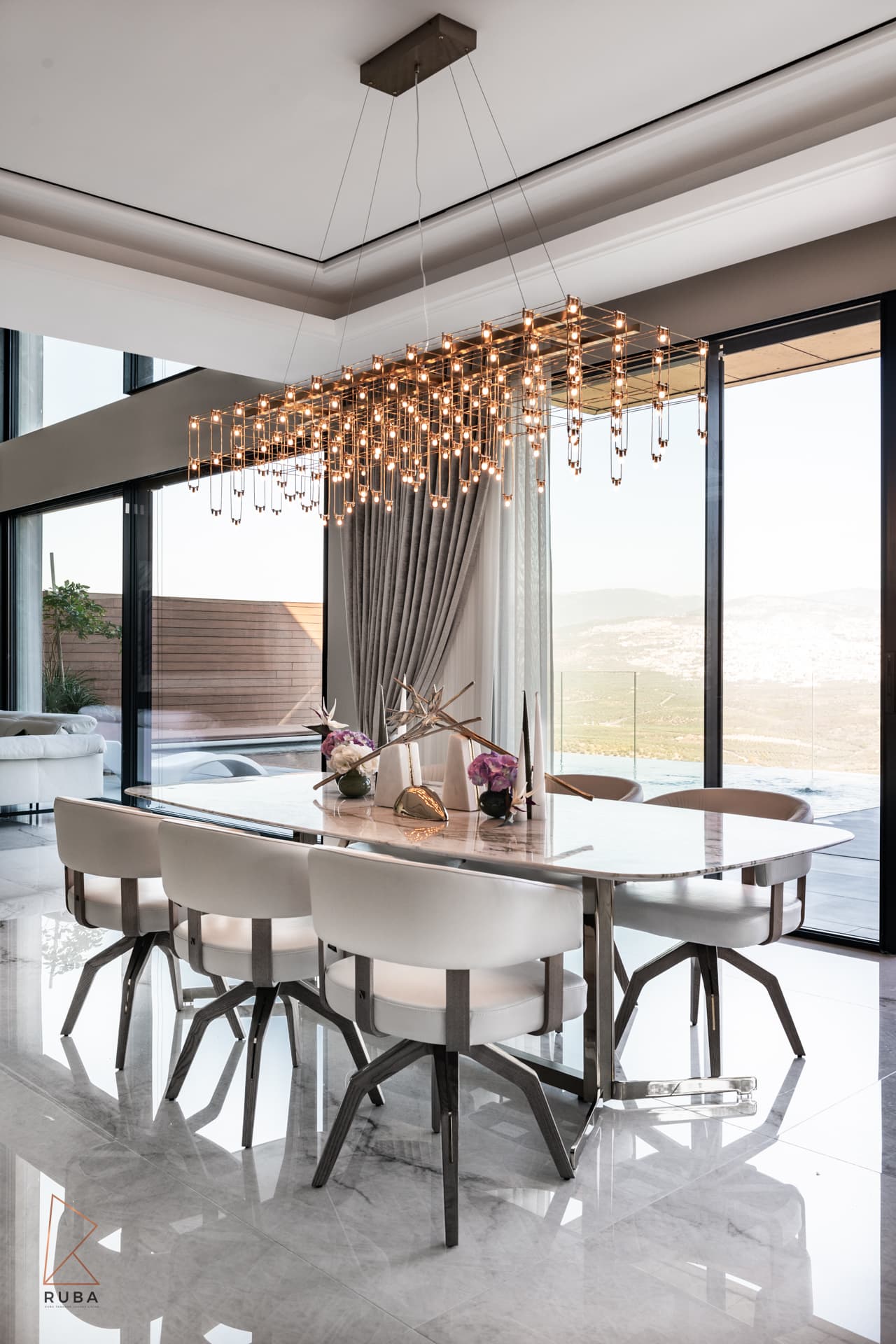 Dining Room — Bird of Paradise Flower