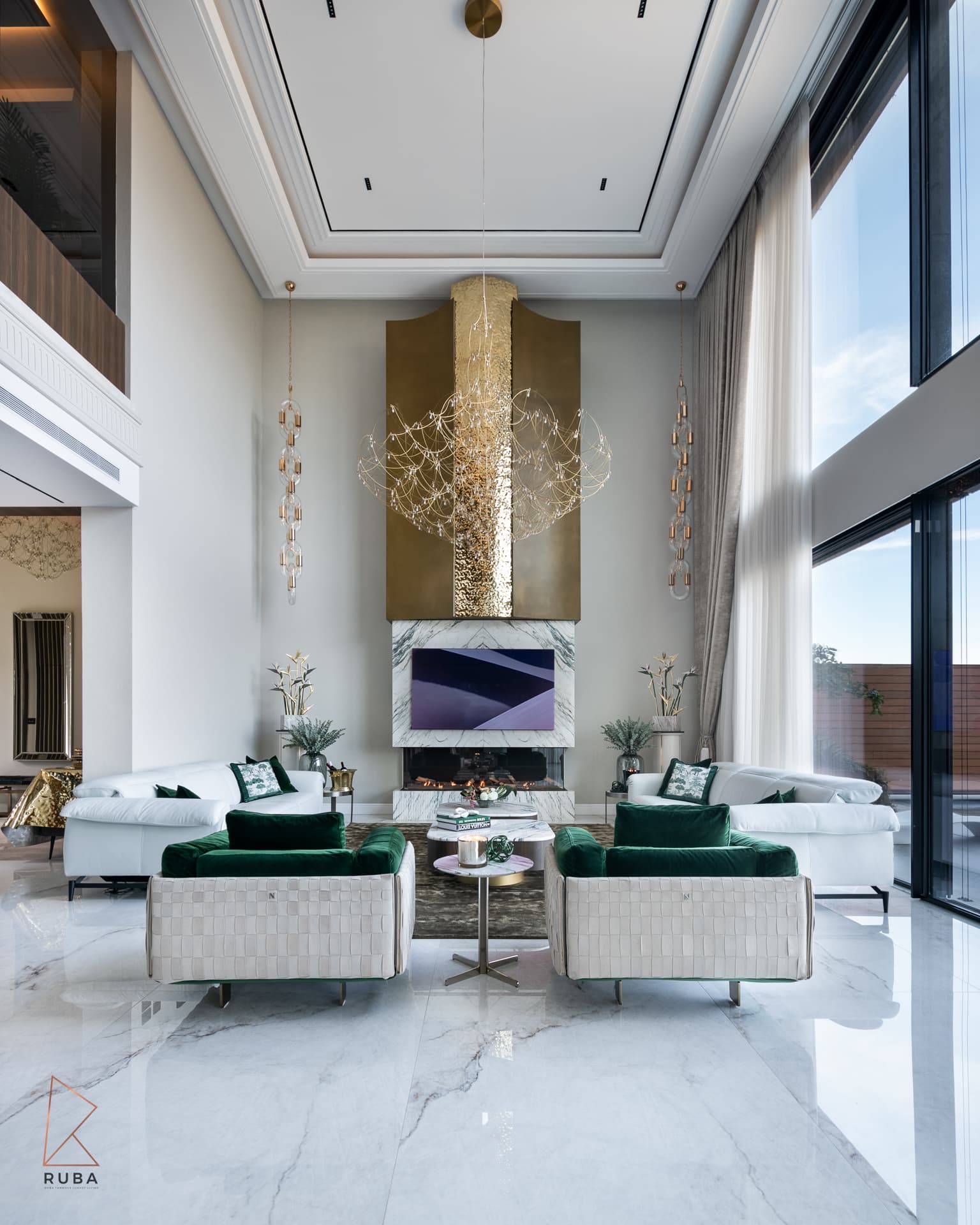Living Room — Bird of Paradise Flower