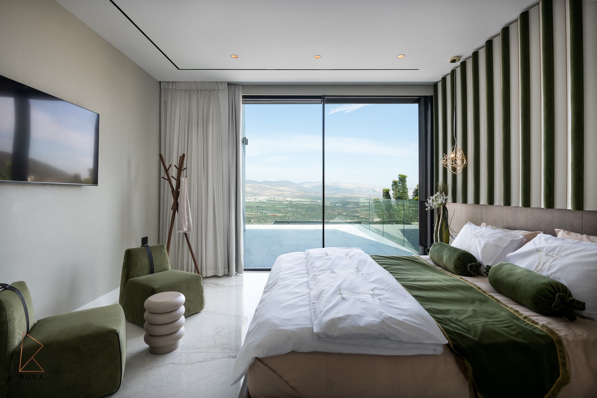 Master Bedroom — Bird of Paradise Flower