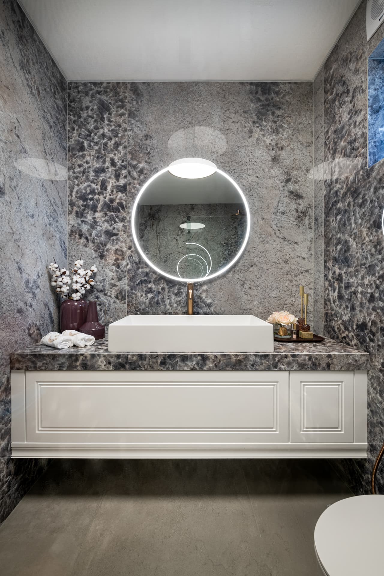 Guest Bathroom — Cognac