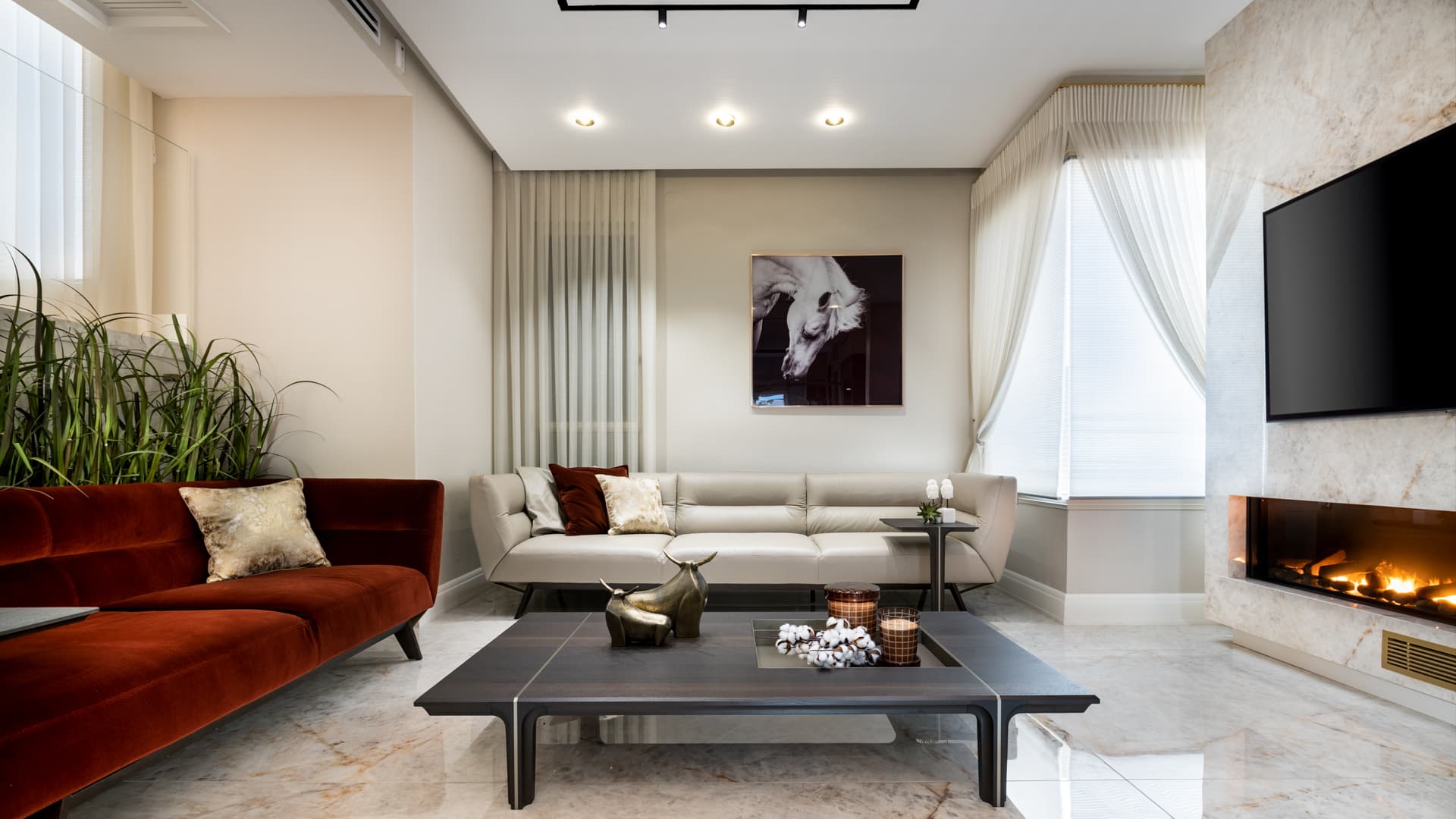 Cognac — interior design by Ruba Tannous
