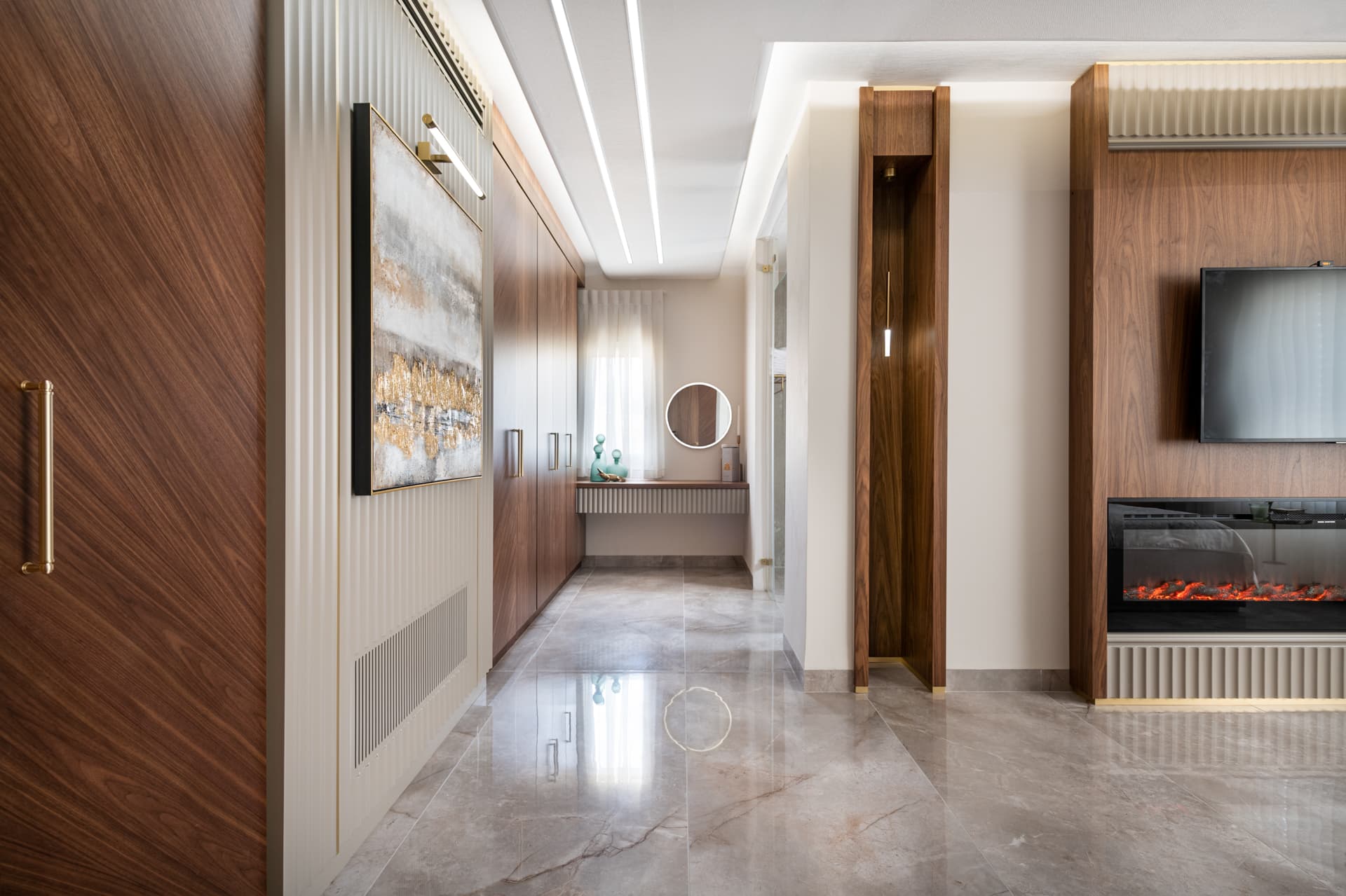 Master Bedroom — Emperador Dark — Photo 4
